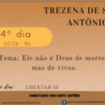 4º dia da Trezena de Santo Antônio